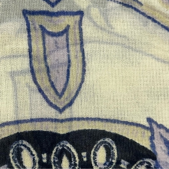 Chicos Sheer Floral Poncho Beach Boho Peasent Hippie Fairy S/M Boxy Lagenlook - Picture 7 of 7